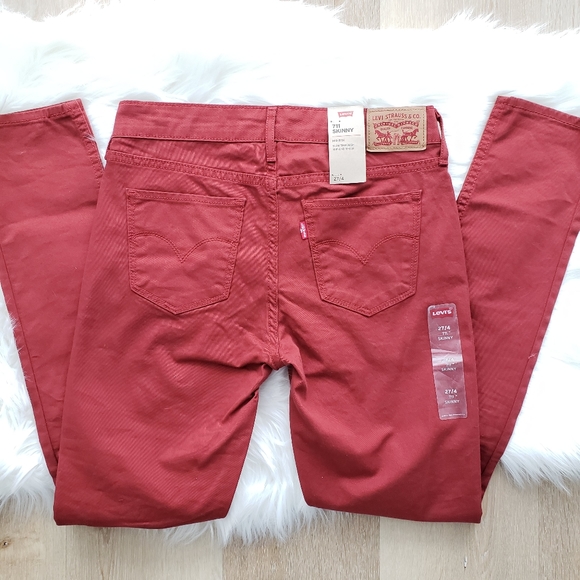 LEVI'S 711 Mid-Rise Skinny Jeans - Picture 2 of 4